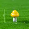 Musgo Micro Paisagem Decoração Ornamentos de madeira grande Cogumelo Mini Tamanho Cogumelo Carnudo Joias Planta