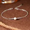 Nova Pulseira de Prata Estilo Chinês para Mulheres Prata S925 Pérola Natural Ágata Vermelha Ágata Preta Joias de Nicho Atacado