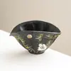 Pedra Negra Tinta Osmanthus Coelho Admirando a Lua Gong Dao Bei Separador de Chá de Cerâmica Gong Caneca para Infusão Conjunto Doméstico de Chá Kung Fu Alto Acabamento Mar de Chá