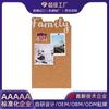 Pegatinas de Corcho para Pared con Impresión Personalizada Amazon Mismo Estilo Pegatinas de Notas con Forma Especial Tablero de Fondo Decoración del Hogar Tablero de Mensajes