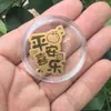 Adesivos de Telefone de Ouro Puro 999 para Saúde, Segurança e Felicidade, Pequenos Presentes Populares, Mesmo Estilo da Loja em Shuibei, Venda por Atacado Disponível