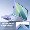 Funda de Teléfono Integrada con Sensación de Piel Zfold8 Aplicable Transfronteriza Zfold7 Magnética Plegable Izquierda-Derecha 8Ultra Anti-Caídas