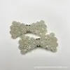 Grampo de Cabelo Elegante de Pérola, Presilha de Franja Lateral Estilo Coreano, Grampo de Cabelo Transfronteiriço para Mulheres, Presilha de Cabelo Simples para Fios Soltos, Presilha Plana para Barracas de Mercado, Pequena Mercadoria