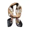 Cadena de Bufanda Presbiteriana de Temperamento Combinación de Colores Bufanda Estilo Europeo y Americano Cuadrado Pequeño 70cm Bufanda Profesional Bufanda para el Cabello Vive con Productos