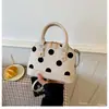 Nova Bolsa Feminina Moda Estilo Coreano Bolsa de Mão para o Trabalho Passeio Simples Nicho Bolsa Tote Bolinhas 2026 Bolsa de Ombro Transversal