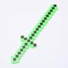 Agita el sonido con mi juego mundial sonido luminoso rejilla espada espada mosaico juguete cuchillo sonido luz espada lote mercado nocturno
