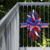 EUA EUA Dia Nacional Dia da Independência Vestuário Transfronteiriço Casa Novos Produtos Vermelho, Branco e Azul Espigas de Trigo Invertidas Decorativas Pendurado na Porta Vestuário