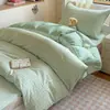Colcha Matelassê 100% Algodão Classe A Conjunto de Três Peças para Camas de Solteiro de Estudante e Conjunto de Seis Peças para Beliches de Dormitório