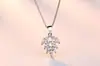 Dz Colgante de Collar de Perlas Suaves Copo de Nieve Estilo Francés para Mujer Geométrico Microincrustado Accesorios Exquisitos Temperamento Elegante Joyería de Moda