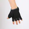 Guantes de medio dedo con palma antideslizante para fitness de hombre y mujer, guantes de medio dedo antideslizantes para deportes al aire libre, ciclismo, montañismo, venta al por mayor