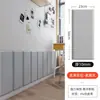 Pegatinas de pared suaves anti-colisión engrosadas, paneles de pared autoadhesivos multi-textura para habitaciones de niños, cabeceros de cama y protección de paredes de guarderías
