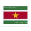 Bandera de Surinam 90*150 en stock, bandera de Surinam, bandera de Surinam, impresión serigráfica de poliéster hilado Chunya