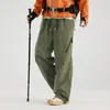 Pantalones de paracaidista anchos repelentes al agua para mujer, Pantalones cargo casuales de otoño/invierno para hombre, Pantalones deportivos de montaña desmontables