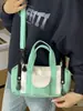 Bolso de mano de alta moda estilo coreano Shuai Mijia con bloques de color para mujer, nuevo bolso cruzado casual de otoño 2026, bolso de hombro para ir al trabajo