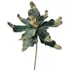 Flor de Navidad Simulada Flor de Árbol de Navidad Arreglo Floral Accesorios de Decoración Navideña para el Hogar Accesorios de Guirnalda Navideña Arreglo Floral