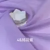 Tecido de Organza Plissada de Seda com Textura Macia e Levemente Amassada, Acabamento em Renda, Material para Vestido, Tecido Feito à Mão