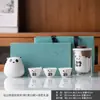 Taza Rápida de Panda Personalizada Set de Té para Viaje al Aire Libre Tetera Portátil Souvenir de Evento Regalo