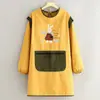 Delantal de Manga Larga de Cocina para el Hogar de Moda Ropa de Trabajo Impermeable Especial para Catering Anti-Manchas Estampado para Hombres y Mujeres