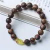Nuevo Pulsera de Ajedrez Verde Chino Nan Chen Xiang con Cuentas Redondas de Loto, Pulsera de Doble Círculo de Plata 925 de Hetian Jade para Hombres y Mujeres, Venta al por Mayor