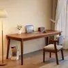 Escritorio de computadora simple para apartamentos de alquiler, adecuado para dormitorios, casas pequeñas y como estación de trabajo o escritorio de estudio para niños