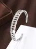 Pulsera de Moda Europea y Americana de Amazon Transfronteriza con Circonita Microincrustada Simple Estilo Nicho Pulsera Versátil Joyería al por Mayor