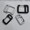 Aluminio de Aviación Gancho de Alambre de 1 pulgada Resorte Hebilla en Forma de 9 Suministros del Fabricante Accesorios de Hebilla para Cincha de Equipaje y Mochila