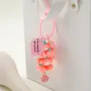 Colgante Torre de Cerdos Apilados Cadena de Uvas Carnosas Panda Llavero Antiperdido Colgante de Bolso Caricatura Venta al por Mayor Pequeños Regalos