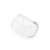 Venta al por mayor En stock Taza de Vidrio Transparente para Velas 220ml Taza de Vidrio Esmerilado para Velas de Aromaterapia Portavelas Adorno