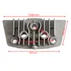 Motocicleta Todoterreno, Bicicleta de Haz Curvo, Pequeña Moto Mono Partes de Modificación para Enfriador de Aceite Accesorios de Placa de Hierro con Soporte 50cc 140cc