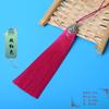 Sombrero Boca de Pez de 12 cm Flecos de Borla Caja de Empaque Colgante Adorno para Ropa Accesorio Colgante de Abanico Borla