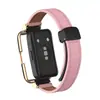 Adecuado para Correa Huawei Band 10, Correa Huawei 987 Band, Universal Honor 67, Correa de Piel con Grano de Lichi y Hebilla Magnética