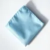 Lenço Masculino Quadrado Formal Monocromático, Lenço para Bolso de Terno Jacquard de Alta Qualidade, Lenço de Bolso para Terno Masculino, Lenço de Peito para Terno, Pequeno Xadrez Escuro