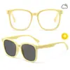 Gafas de Silicona Inteligentes Fotosensibles que Cambian de Color para Niños y Adolescentes para Proteger Sus Ojos al Usar Teléfonos Móviles, Gafas Protectoras de Alta Definición Anti-Luz Azul