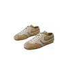 Zapatos de Entrenamiento Retro Alemanes de Gama Alta Personalizados en Guangzhou, Tenis Casuales Marrones para Mujer, Zapatos Cómodos y Sin Estrés para Caminar para Parejas