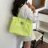 Bolso de hombro muy elegante y atractivo, de gran capacidad, nueva moda de verano 2026, dopamina, simple, casual, versátil