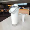 Copo Shaker de Aço Inoxidável de Grande Capacidade Transfronteiriço Copo Térmico para Pó de Proteína Fitness de Camada Dupla Copo de Água Portátil para Montanhismo Portátil