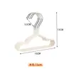 Atacado do Fabricante Cabides Revestidos para Animais de Estimação Cabides Antiderrapantes para Roupas Cabides de Metal para Gatos Cabides de Ferro para Meninos e Meninas Pequenos