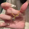 Collar de acero de titanio con colgante de gota de agua de circón brillante de moda para mujer, diseño único, exquisito accesorio de cadena para la clavícula