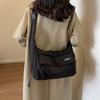 Bolso de hombro informal estilo japonés 2024, bolso bandolera Ruiying, estilo universitario, gran capacidad, combinable, bolso de calle moderno.