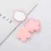 Pañuelo Facial Absorbente de Aceite Personalizado en Estuche Espejo con Forma de Flor de Cerezo, Papel Portátil Controlador de Aceite con Aceite Fragante para Estudiantes Mujeres, Papel Controlador de Aceite Facial para Mujeres