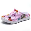 2025 Exportación Viajes al Aire Libre Tamaño Grande Dropshipping Transfronterizo Mayorista Aliexpress Sandalias y Pantuflas de Madera Mariposa Deportes