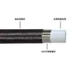 Tubo de Aceite Trenzado de Acero Inoxidable con Teflón Resistente a la Presión An3An6An8An10 Tubo Trenzado de PTFE Resistente a la Corrosión