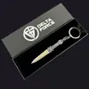 Delta Mini Arma Branca Padrão Nuvem de Tinta Dados Faca Voadora Lâmina Sombria Pingente Chaveiro Mar Negro Pequeno Brinquedo