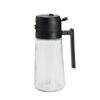 Pote de óleo de spray Spray de cozinha doméstica Pote de óleo de uso duplo dois em um Pote de óleo de atomização de azeite de oliva Pote de óleo à prova de vazamento de vidro