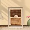 Porta-Retrato Transparente Dupla Face Acrílico Estilo Chinês Moldura para Montagem de Pintura Display de Mesa A4 Moldura para Caligrafia e Pintura Suspensão na Parede
