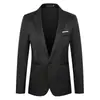 Moda Casual Blazer Masculino de Comércio Exterior Slim Fit Terno de Negócios Masculino Pequeno Terno de Botão Único Masculino Cross-Border Dropshipping