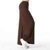 Calça de Yoga Larga, Calça Esportiva Casual Versátil, Calça Fitness de Modal, Confortável, Respirável, Absorvente de Suor para Mães Plus Size