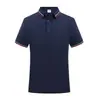 Camisa polo logo estampado seda de hielo solapa manga corta overol camisa cultural corporativa camiseta para hombre y mujer fábrica de ropa bordado