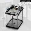 Nueva mesa de té de mahjong estilo chino, estante para té, cenicero, portavasos para mesa de mahjong, mesa de té, accesorios para sala de ajedrez y cartas