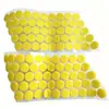 Gancho adhesivo de punto amarillo y cierre de velcro, velcro de nailon, adhesivo de punto integrado, juguete, adhesivo fuerte, cierre de velcro cuadrado y redondo
